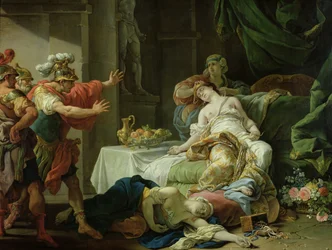 Der Tod der Kleopatra, 1755